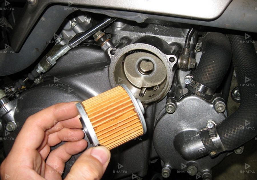 Замена масляного фильтра Ford Mustang в Тольятти