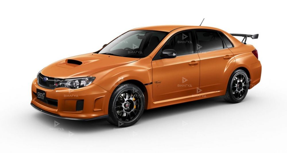 Замена ламп ближнего света Subaru WRX в Тольятти