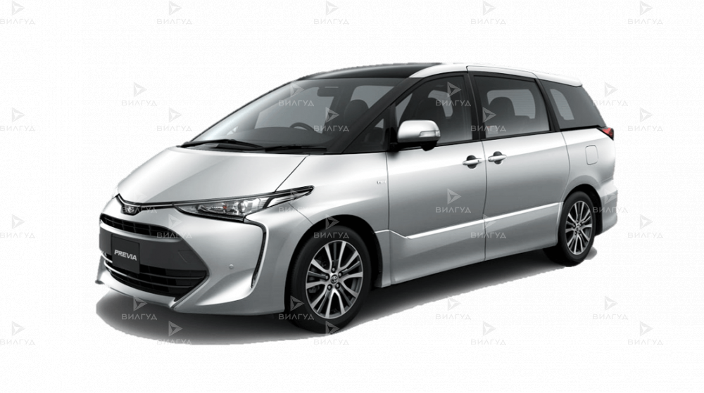 Замена ламп подсветки номера Toyota Previa в Тольятти